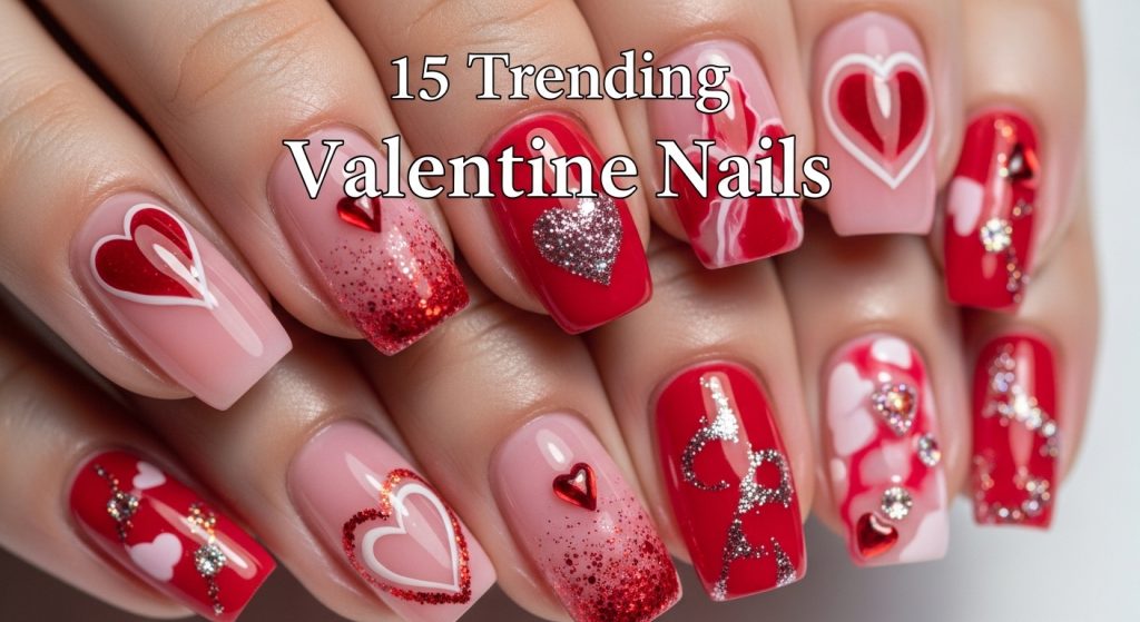 15 Trending Valentine Nails